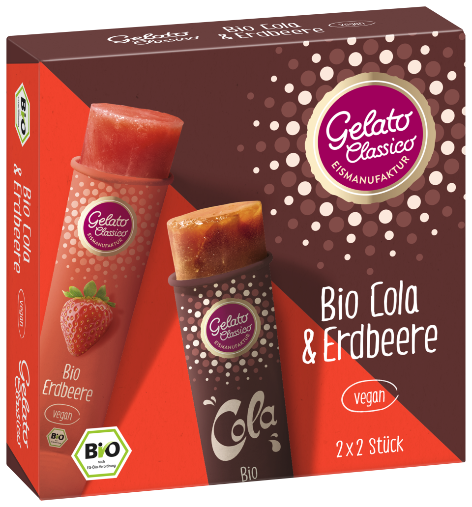 TUBES GLACES COCA FRAISE 4x75ml