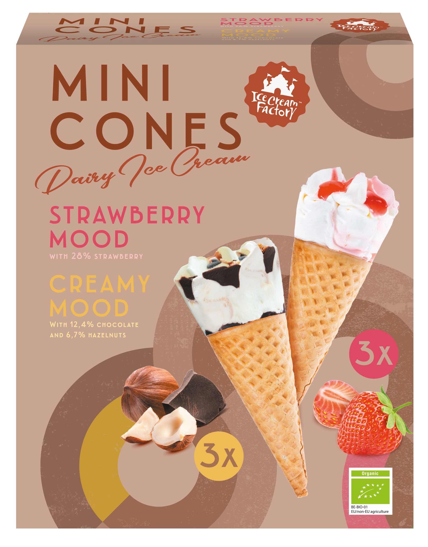 BOITE MINI CONES – 6 x 60ml