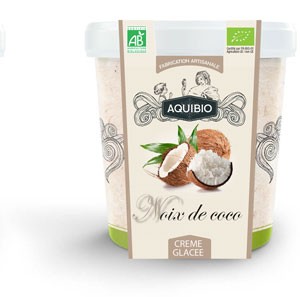 CREME GLACEE 500ML NOIX DE COCO