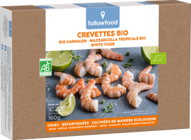 CREVETTES DECORTIQUEES BIO 160g