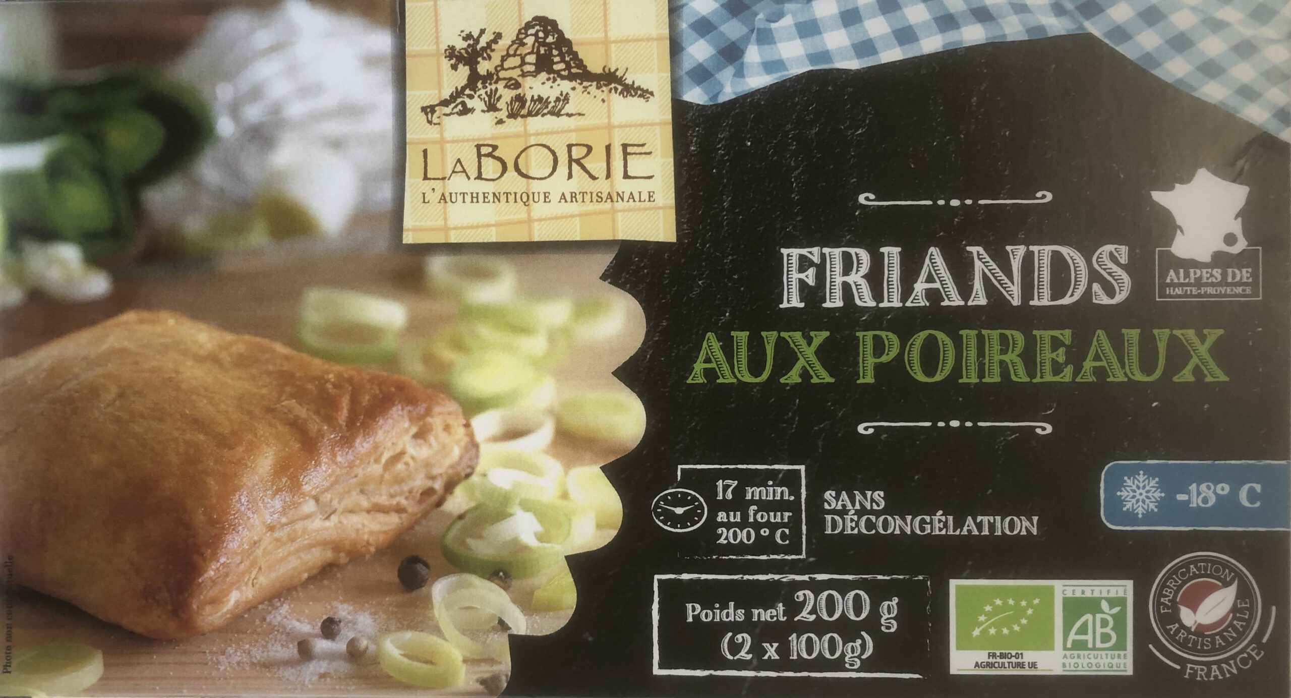 FRIANDS AUX POIREAUX X2
