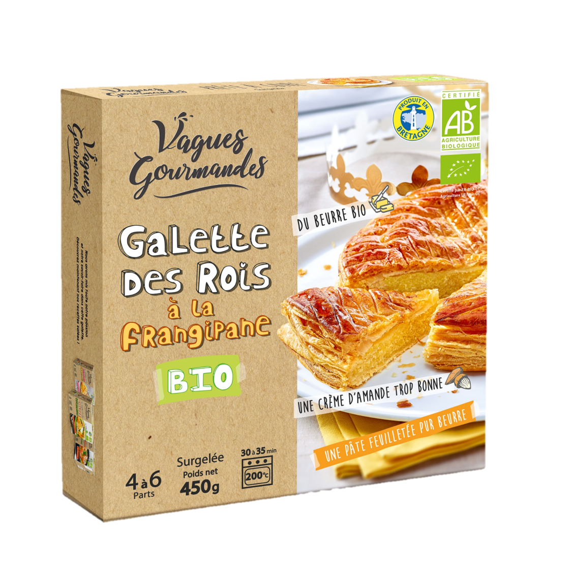GALETTES DES ROIS A LA FRANGIPANE BOITE