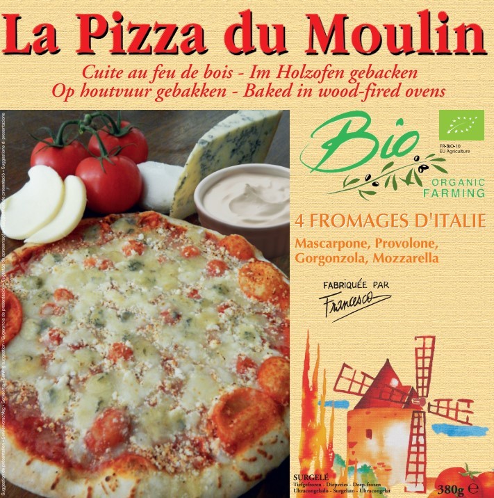 PIZZA 4 FROMAGES D&rsquo;ITALIE 380g
