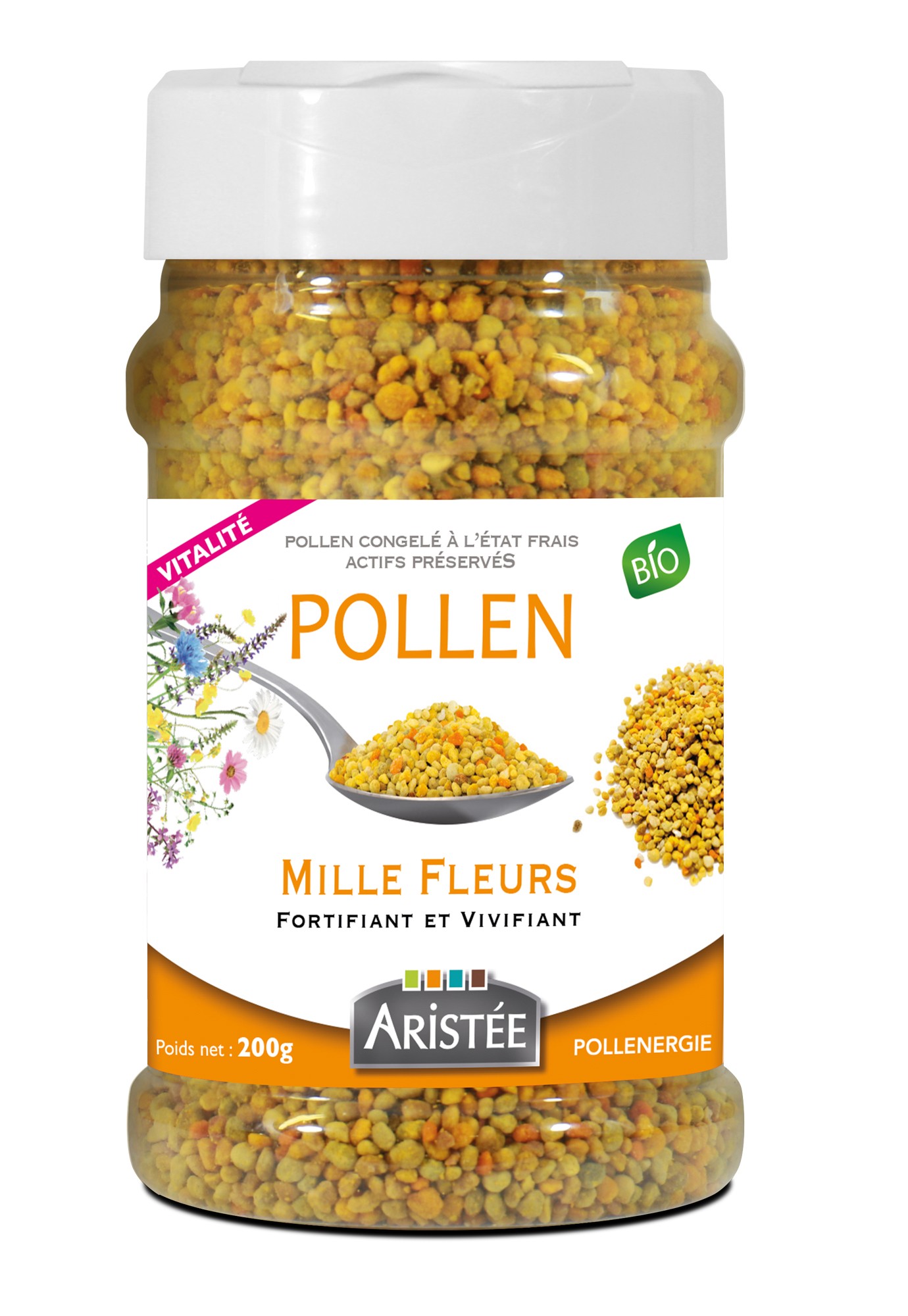 POLLEN MILLE FLEURS BIO 200g