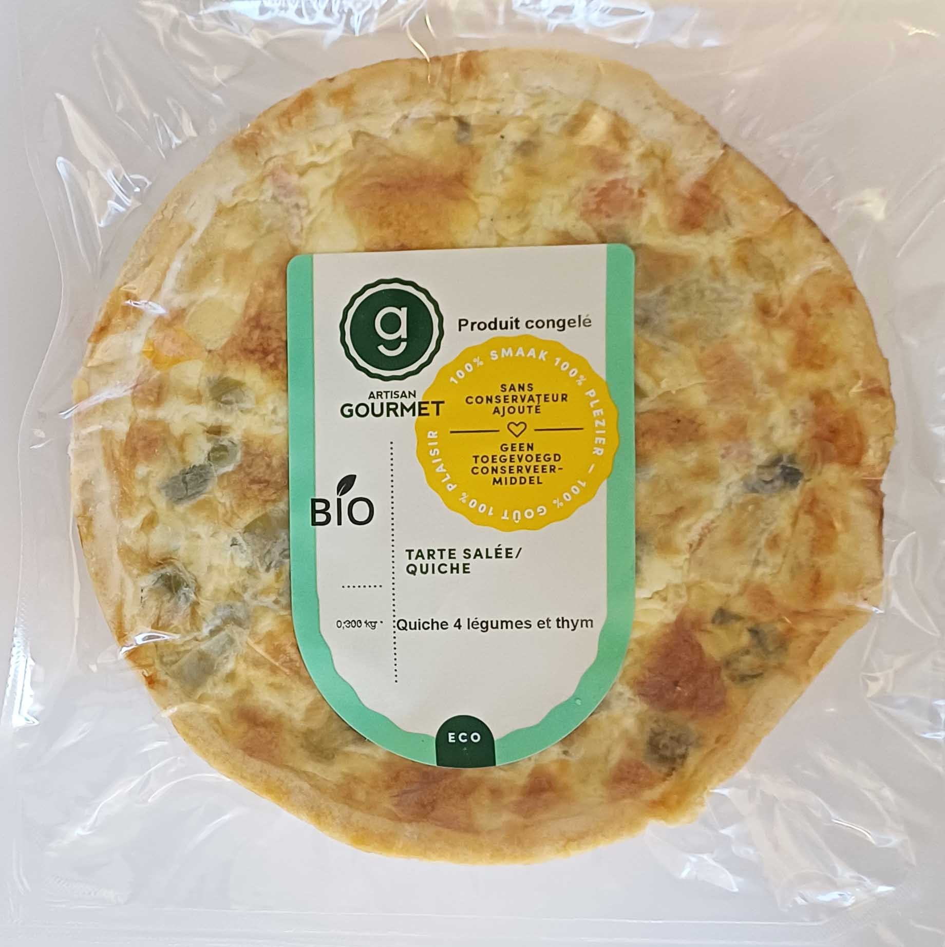 QUICHE 4 LEGUMES – 300g